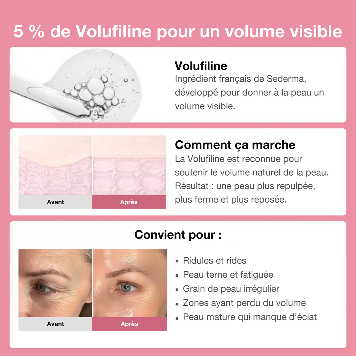Baume volumisant au collagène