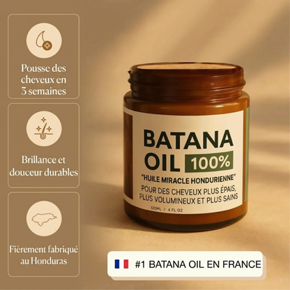 Huile de croissance capillaire naturelle Batana