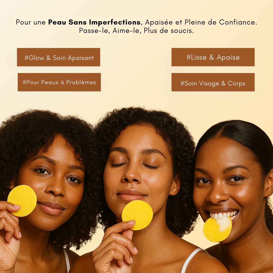 Pads Anti-Taches au Curcuma - 40 unités