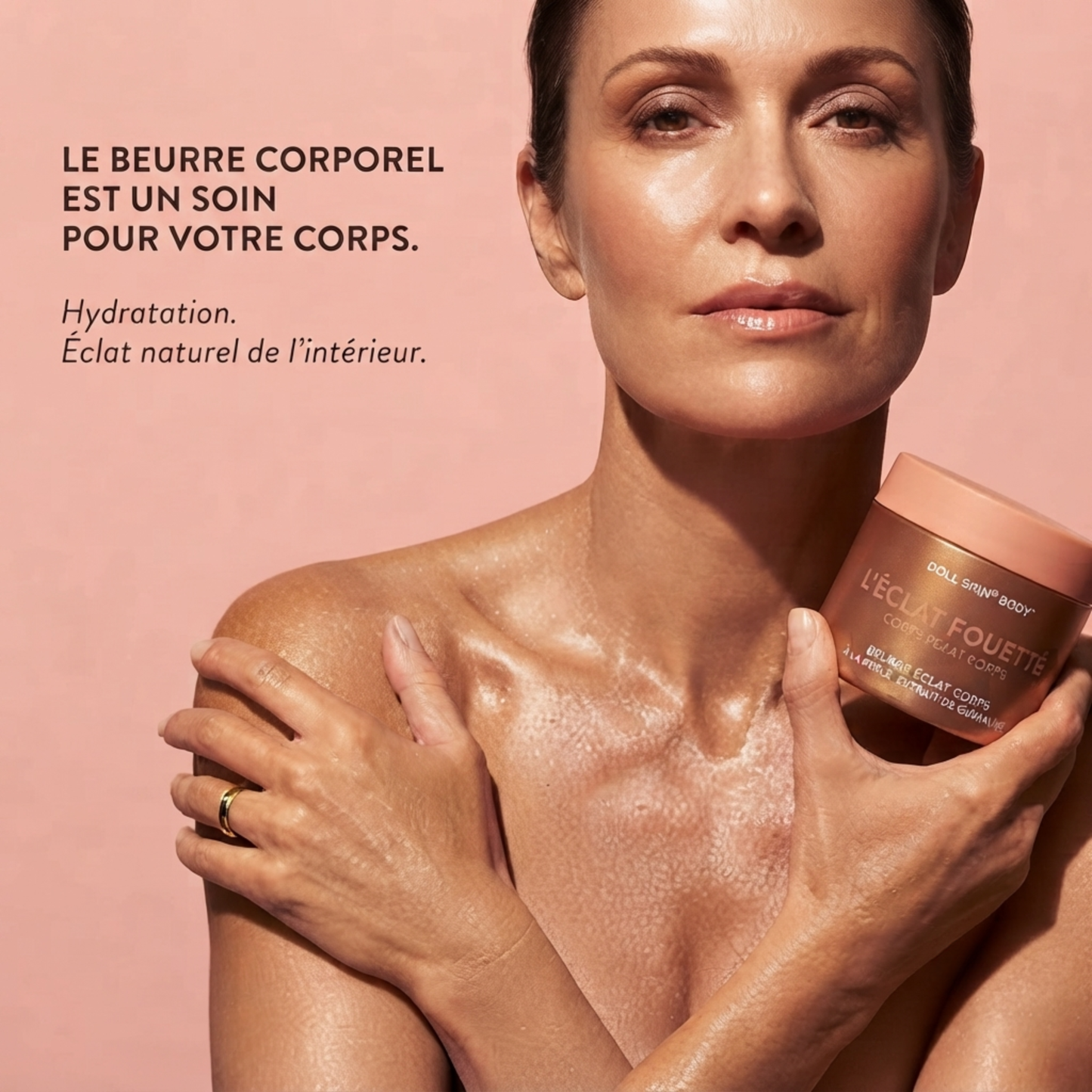 L'éclat fouetté Illumine · Nourrit · Fais briller