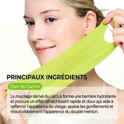 Bande de lifting en V Cactox Mewing (4 masques par paquet)