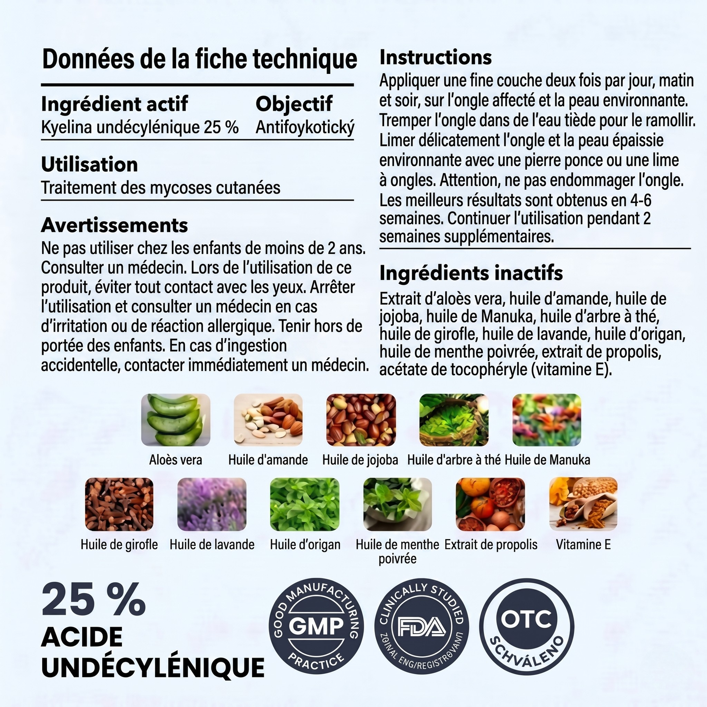 Éliminez la mycose des ongles à la racine — et pas seulement en surface.