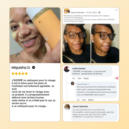 Mousse Purifiante Anti-Taches Au Curcuma