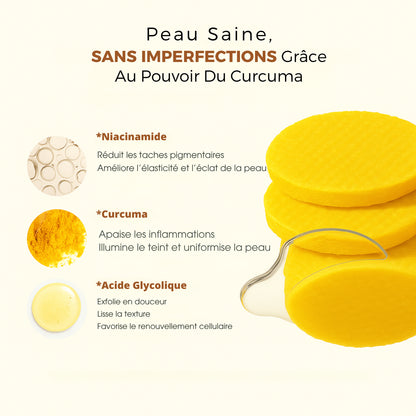 Pads Anti-Taches au Curcuma - 40 unités