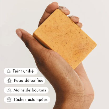 Savon au curcuma