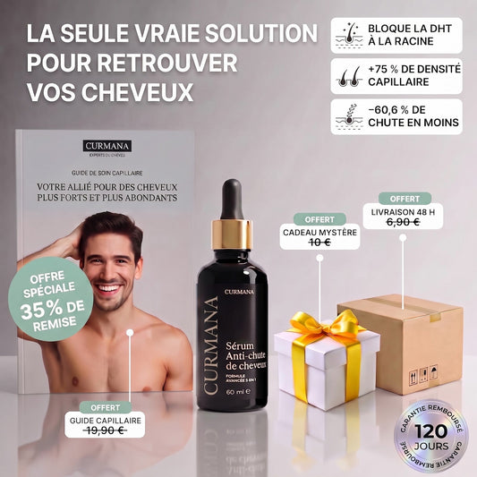 Sérum Anti-Chute Curmana — offre spéciale