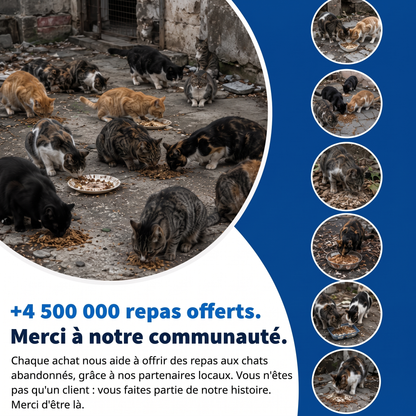 +4 500 000 repas offerts, merci à notre communauté