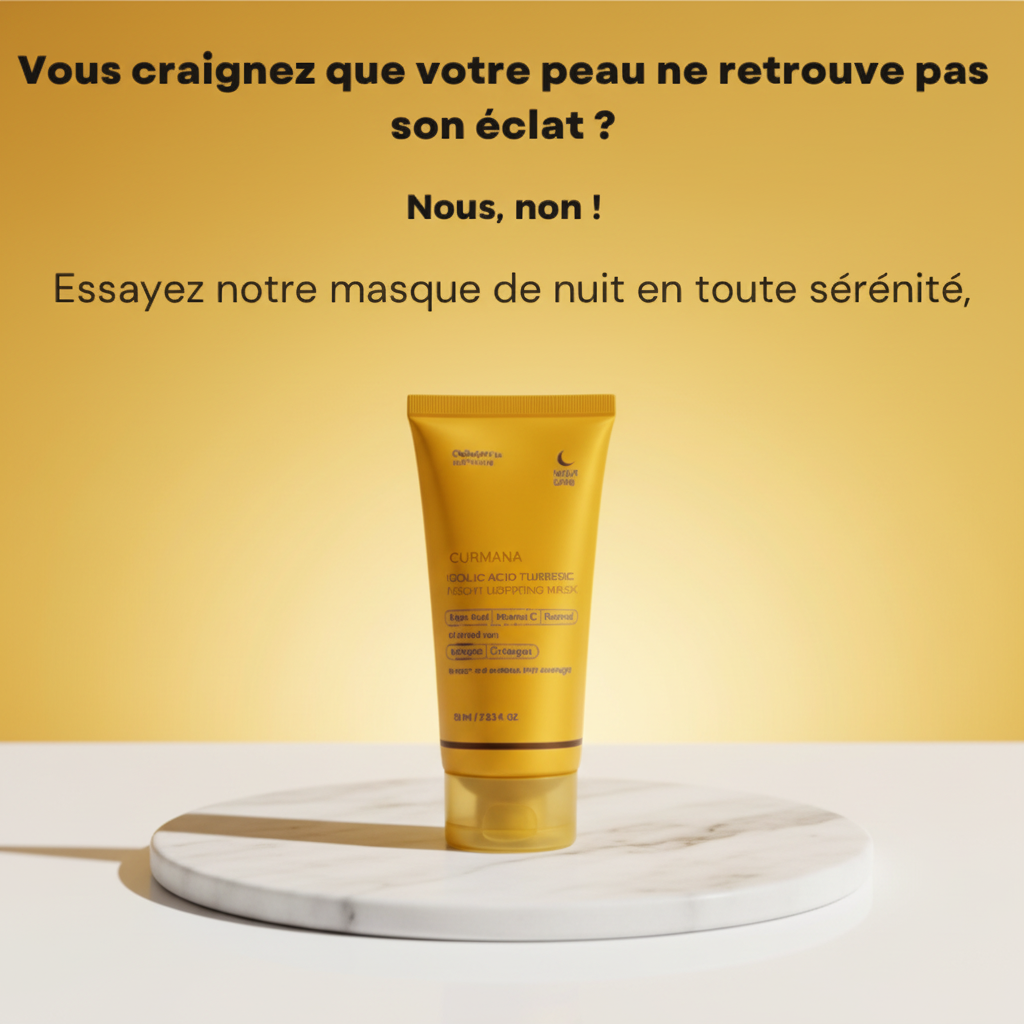 Image améliorée masque de nuit Curmana